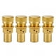 thumbnail image 2 of 4pcs Auto Car Alloy Tire Pressure Relief Valve Deflators Bleeder Valve Set Universal Accessory, 2 of 9