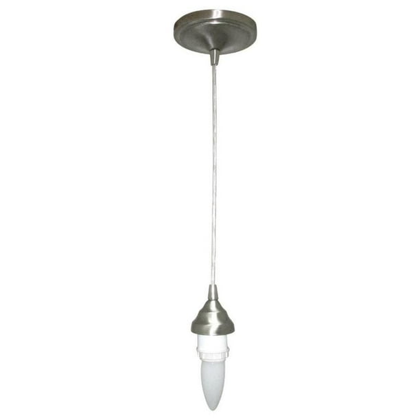 2 Pack Portfolio Brushed Nickel Mini Transitional Pendant Cpl2bnk Com - Portfolio Mini Pendant Glass Shades