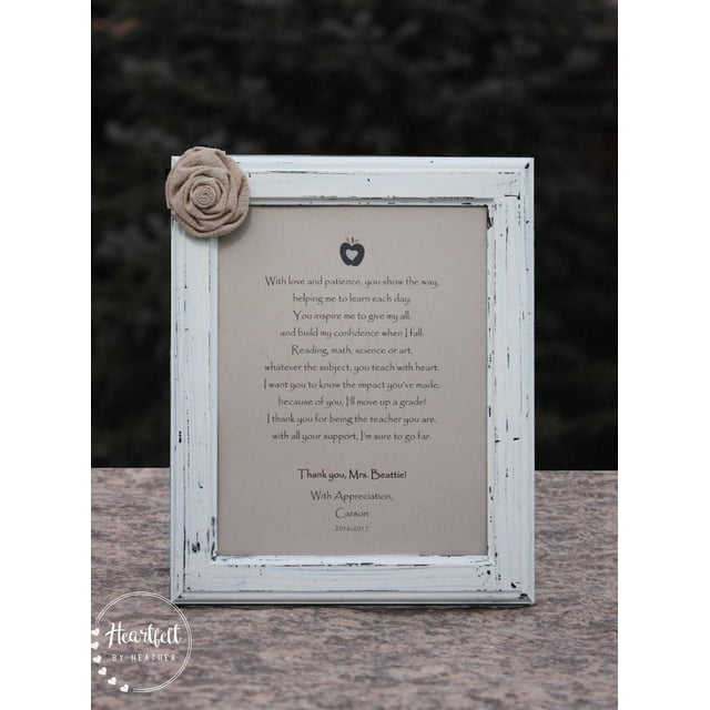 Personalized Thank You Wedding Gift For Parents - Marble Base Clock & Brass Pen Set With Poem