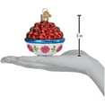 thumbnail image 3 of Old World Christmas Blown Glass Ornament for Christmas Tree, Bowl Of Cherries, 3 of 5