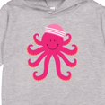 thumbnail image 3 of Inktastic Octopus Ocean Sea Creature Girls Toddler Hoodie, 3 of 4