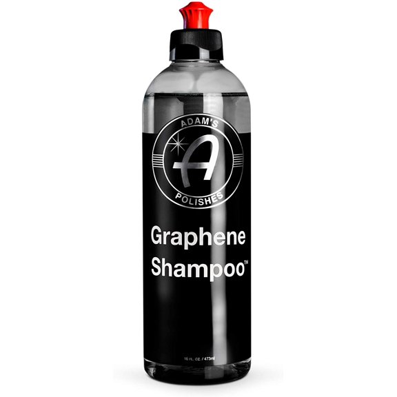 Graphene Shampoo 16oz - Ceramic Coating Infused Car Wash Soap - Powerful Cleaner & Protection In One Step - pH Neutral, High Suds For Foam Cannon, Foam Gun, Or Detailing Bucket