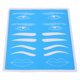 thumbnail image 1 of Piel de silicona para práctica de microblading, piel para práctica de tatuajes, delineador de cejas y labios., 1 of 14