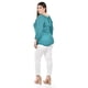thumbnail image 3 of Blusa con detalle de borlas Roman Fashion /Tallas Extras, 225 (Verde) verde 38, 3 of 5