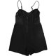 thumbnail image 2 of GUESS Womens Lace Bustier Romper Jumpsuit black M, 2 of 2