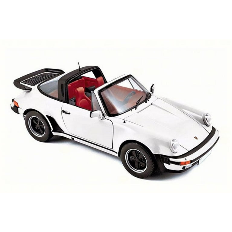 1987 Porsche 911 Turbo Targa, White - Norev 187660 - 1/18 Scale