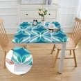 thumbnail image 2 of Awypu Colorful Color Blocks and Lines Simple Style Square Tablecloth 100% Polyester Fiber 40*40, 2 of 8