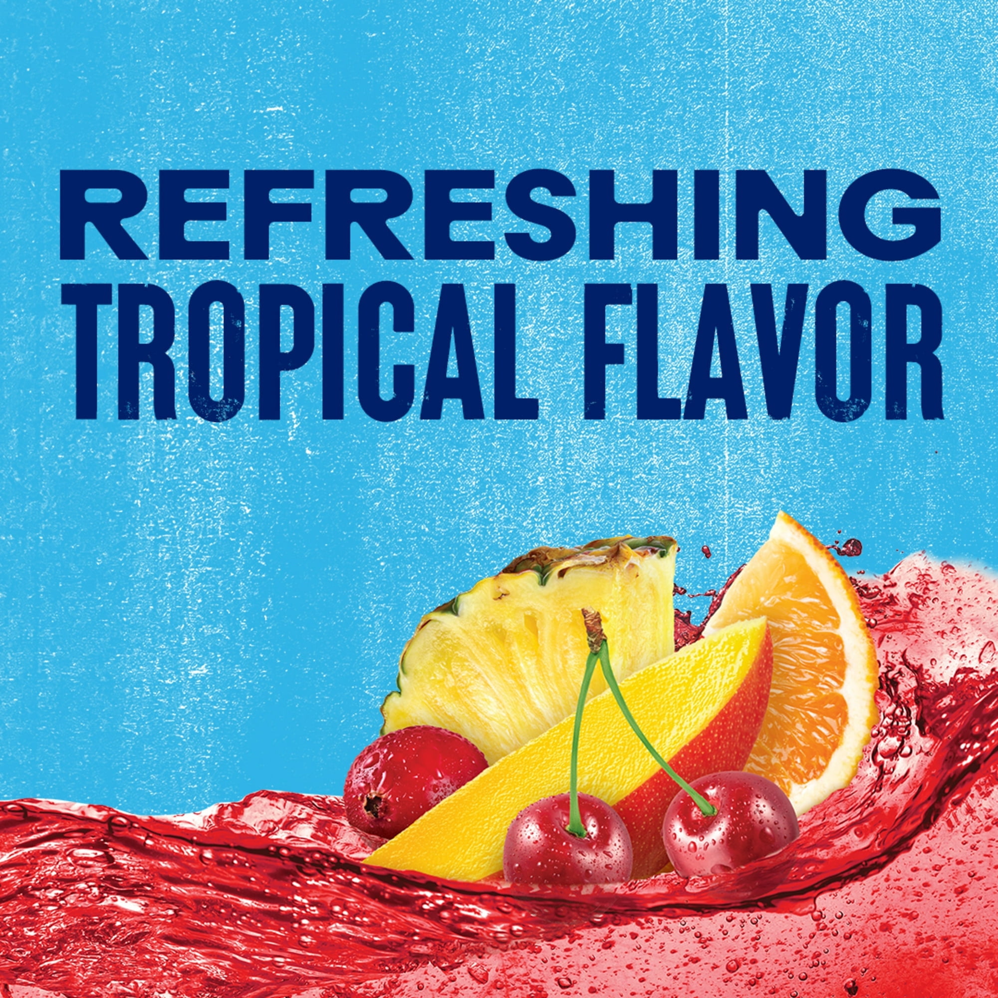Ocean Spray® Zero Sugar Tropical Punch, 64 Fl Oz Bottle ( 4 Pack )