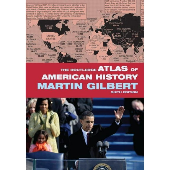 Routledge Historical Atlases The Routledge Atlas of American History, (Paperback)