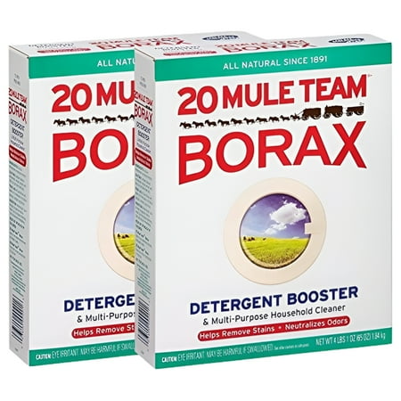 20 Mule Team Borax Natural Laundry Booster 65 Ounce pack of 2