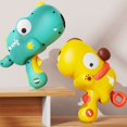 thumbnail image 4 of Juego de dardos Xeyise para niños de 3 a 8 años, juego de juguetes para interior y exterior con lanzador, 12 bolas adhesivas, imagen de dinosaurio de dibujos animados, divertido juego de fiesta,, 4 of 7