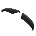 thumbnail image 3 of 2pc Rearview Mirror Cover Cap Door Rearview Mirror Cover Caps Replacement for Range Rover Matte Black, 3 of 9