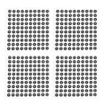 thumbnail image 1 of Marcadores de escaneo de 4 hojas de 200 puntos para escáner 3D. Puntos de seguimiento precisos. Marcadores de puntos de referencia. Reflexión difusa para un seguimiento óptico preciso y escaneo 3D., 1 of 5