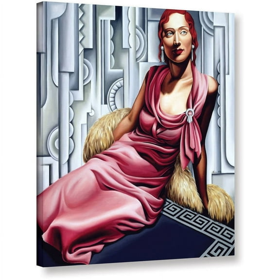 ArtWall Catherine Abel "La Vie en Rose" Gallery-wrapped Canvas