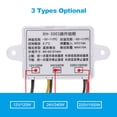thumbnail image 3 of XH-W3001 Contrôleur de Température Intelligent pour Micro-Ordinateur Numérique avec Écran LED, Mini Interrupteur de Thermostat, Interrupteur de Contrôle de Température pour Chauffage/refroidissement avec Sonde à Capteur Résistante à l'Eau, 3 of 8