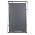 thumbnail image 4 of Morse Rectangular Industrial Grey Metal Bathroom Vanity Wall Mirror (Set of 2), 4 of 6