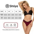 thumbnail image 6 of 10 Pack Cotton Underwear for Women,Hipster Panties Low Briefs Bikini Underwears,Soft & Comfort Women Underwear, 6 of 7