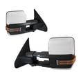 thumbnail image 5 of Trail Ridge Tow Mirror Upgrade Power Folding Heated Turn Chrome Pair for Tundra TR10397, 5 of 5