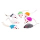 thumbnail image 3 of 7 piezas de juguete para gatos y ratones, sonajero interactivo, juguete para gatos, ratones pequeños, sonido de susurro suave, juguete para gatitos pa, 3 of 8