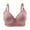 Pink, variant on Bras for Older Women New Woman's Solid Color Comfortable Hollow out Perspective Bra Underwear No Underwire Women T-Shirt Bra Style B-38 Beige