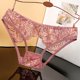 thumbnail image 4 of Bragas de encaje sin costuras para mujer, ropa interior transpirable, Tanga bordado, calzoncillos huecos, calzoncillos elásticos, lencería Sensual, 4 of 4