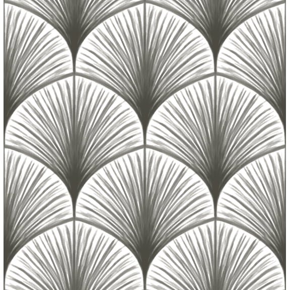 NuWallpaper Grey Amari Peel and Stick Wallpaper