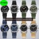 thumbnail image 5 of Correa deportiva de lona para reloj Longines Pioneer Sports Series L3.810/L3.820 de 20 mm, 21 mm y 22 mm para hombre, accesorios con base de cuero, 5 of 5