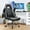 Gray, variant on Nextay Gaming Chair, Ergonomic Office Leather Racing Chair with Flip-up Armrest, Black Blue