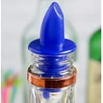 thumbnail image 3 of Soro Essentials- Set of 12 Plastic Free Flow Liquor Bottle Pourers Blue Color- Classic Bottle Pourers for Alcohol Leak Proof No Drip or Spill Pour Spouts for Liquor Wine Bottles, 3 of 5