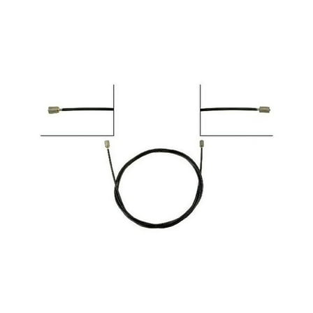 Intermediate Parking Brake Cable - Compatible with 1992 - 1996 Ford F-150 1993 1994 1995