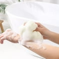 thumbnail image 6 of Beaupretty 4 Pieces Bath Shower Loofah Sponge Bath Mesh Pouf Shower Ball Body Scrubber Exfoliating Bath Sponge for Women and Men, 6 of 7