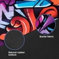thumbnail image 3 of Graffiti Yoga Mat Towel with Storage Bag - 72.8"x26.8" for Yoga, Pilates, Fitness - Includes Yoga Blanket and Towel, 3 of 6