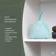 thumbnail image 3 of Bamboo Charcoal Odor Removal Bag (4 pack), bamboo charcoal air purifying bag, natural air freshener and deodorizer, wardrobe dehumidifier, car air purifier (4 pack triangle), 3 of 4