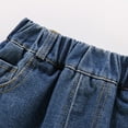 thumbnail image 5 of Spazoro Kids Boys Jeans, Casual Spring Solid Color Elastic Waist Denim Pants for Child Boys Dark Blue Size 5-6T, 5 of 9