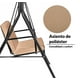thumbnail image 5 of Columpio banca con Techo para Exteriores ilios innova  3 asientos, 5 of 8