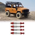 thumbnail image 3 of 2 Pairs 60mm RC , Aluminum Alloy Shock Absorbers Compatible with WPL C14 C24 MN D90 99S Model, 3 of 7
