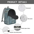 thumbnail image 4 of Boho Streamlined Paisley Backpack - School Project Approved with Laptop Safety, Efficient Packing Design, Wonderful Gift for Presenters, 4 of 5