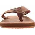 thumbnail image 4 of Men's Reef Leather Smoothy Bronze Brown 17 M, 4 of 7