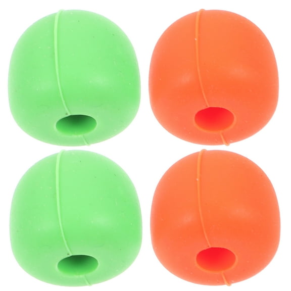 2 Pairs Drumstick Set Drumstick Ends Noise Reduction Silicone Drum Stick Cap Drumstick Caps