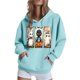 thumbnail image 1 of Ailaofu Womens Halloween Sweatshirt Cute Graphic Crewneck Pullover Printed Long Sleeve Fall Outfits Sweatshirts, 1 of 4