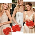 thumbnail image 6 of Kwuty Bow Clutch Purses for Women Evening Bag Formal Vintage Satin Handbags for Bridal Wedding Party, 6 of 6