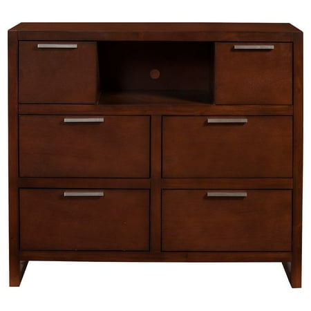 Alpine Furniture Urban 4 Drawer TV Media Chest Alpine Furniture Urban 4 Drawer TV Media Chest