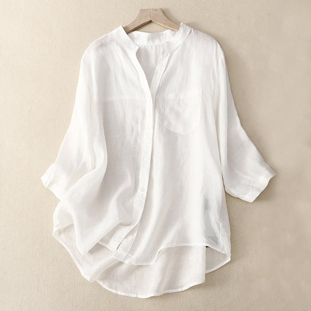LSLJS Hauts pour Femmes Hauts Décontractés à Manches Courtes Col Rond Hauts d'Été Tee-Shirts Amples Blouse, Hauts Décontractés pour Femmes
