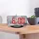 thumbnail image 3 of Proyector ajustable reloj digital LANTERN LANTERN AUTOMÁTICO Lámparas de noche Termómetro Relojes de proyección para dormitorio Sala de estar Negro, Luz roja Inevent EL022658-06, 3 of 6