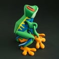 thumbnail image 6 of Aousin 1PC Random Style 3D Printed Magnetic Frog Animals Relaxation Ornaments, Magnetic Attachment on Legs Adhesive to Various Places for Diverse Play, 6 of 9