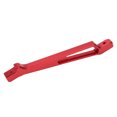 thumbnail image 4 of Steering Plate Support Frame Part, Front Steering Plate Support Frame Refined Appearance Sturdy 3D Hollow Aluminum Alloy With Screws For RC Car Silver,Black,Red, 4 of 8