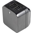 thumbnail image 4 of StarTech 2 Port USB Wall Charger, 17W Wall Charger Hub (2.4A & 1A port), Dual USB-A Power Adapter, Portable Charger for Phones/Tablets, 4 of 12