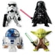 thumbnail image 1 of Star Wars Caballero Negro Caballería blanca Yoda Juguete 8 cm Modelo Figura de Acción Pvc, 1 of 4