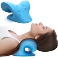 thumbnail image 1 of Camilla de cuello, Neck Cloud, Neck Cloud - Dispositivo de tracción cervical, almohada de tracción cervical, alivio del dolor de cuello - Azul, 1 of 5