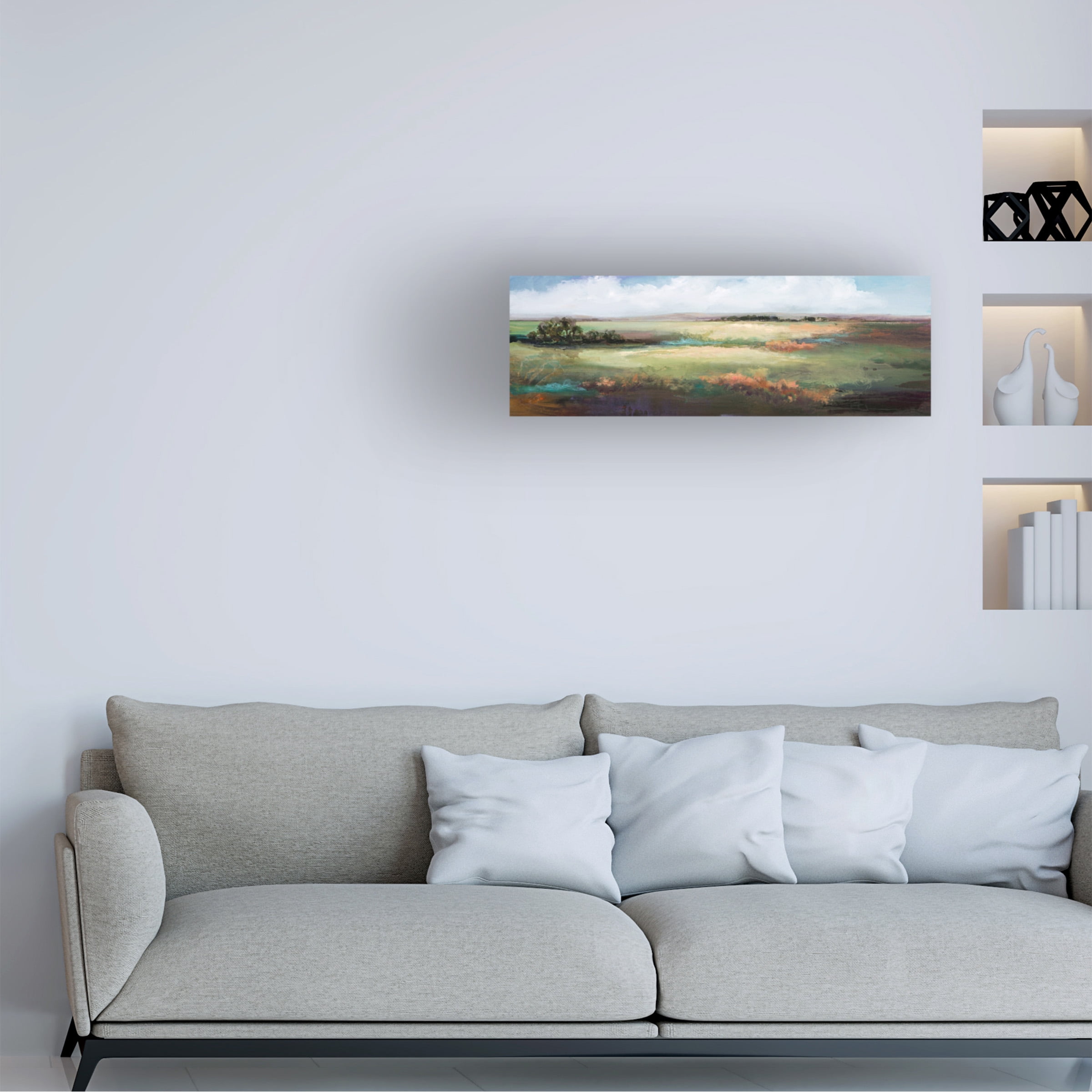 Karen Hale 'A Day To Be Lazy' Canvas Art